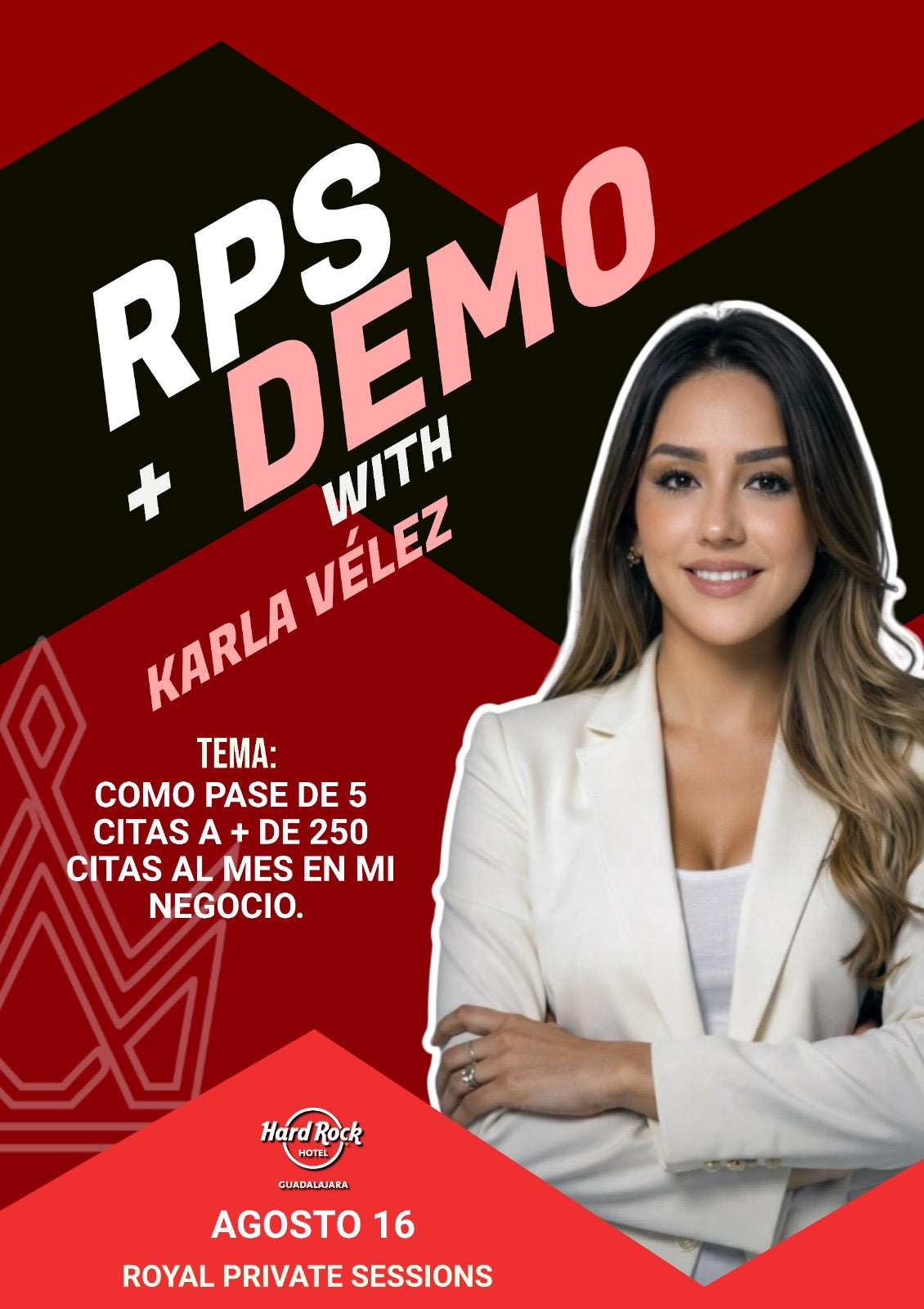 RPS+DEMO KARLA VELEZ ¨Como pase de 5 a mas de 250 citas al mes en mi negocio¨