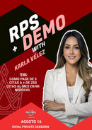 RPS+DEMO KARLA VELEZ ¨Como pase de 5 a mas de 250 citas al mes en mi negocio¨