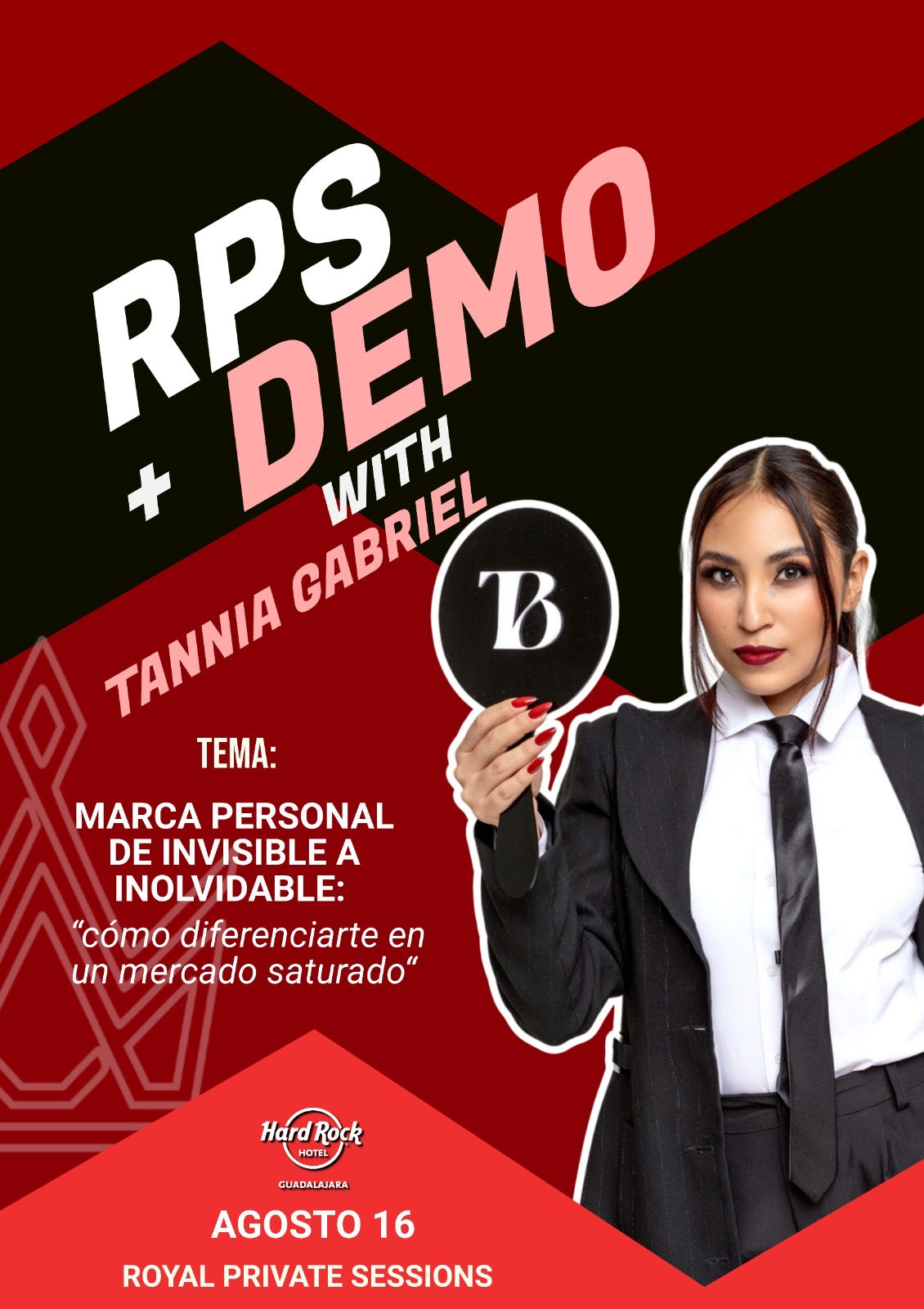 RPS+DEMO TANNIA GABRIEL ¨Marca personal de invisible a inolvidable¨